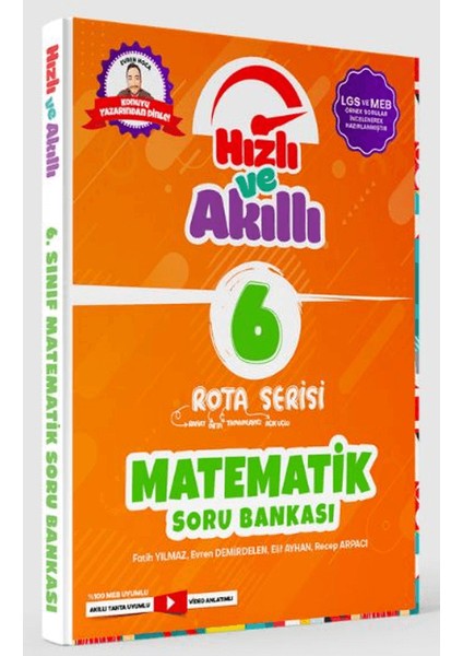 Hızlı ve Akıllı 6. Sınıf Matematik Rota Soru Bankası
