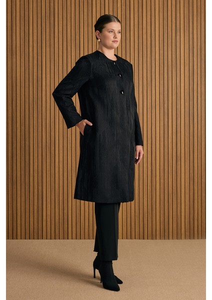 Siyah Özel Dokuma Kumaş Kap modelleri