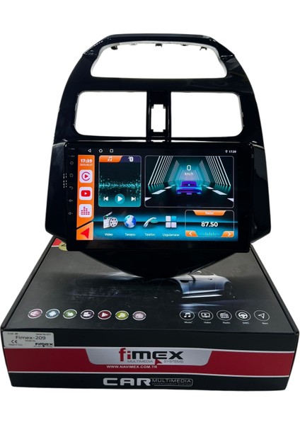 Chevrolet Spark 2010-2013 Fimex 4-64 (Fanlı) Dspli Pro Oem Multimedia