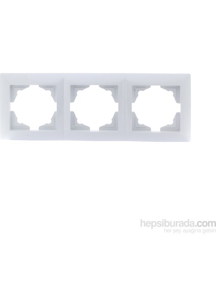 Günsan Visage Beyaz 3 Li Çerçeve