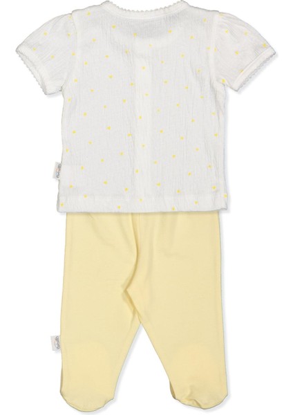 Süprem Patikli Pijama Takımı 2li (Mını Heart) Sarı fiyatları