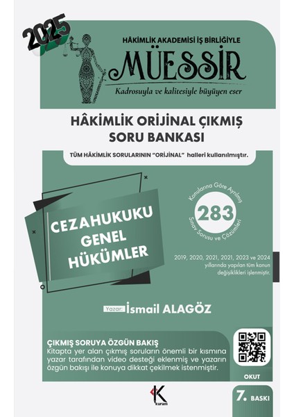 Müessir Ceza Hukuku Genel Hükümler Soru Bankası