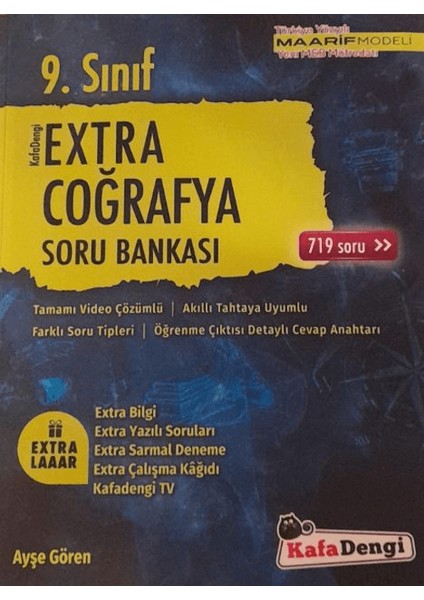 9. Sınıf Extra Coğrafya Soru Bankası