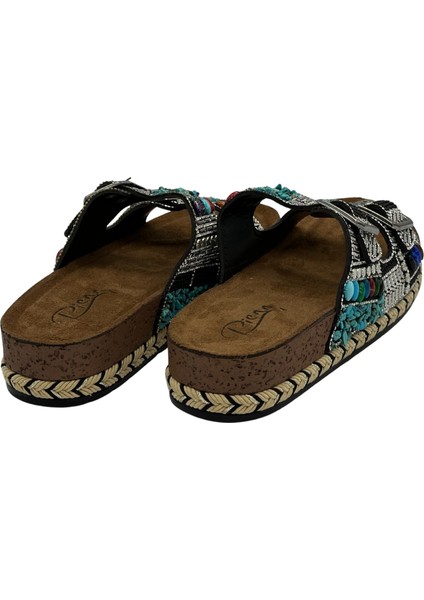 Anatomik Rahat Taşlı Boncuklu Kadın Terlik fırsatları