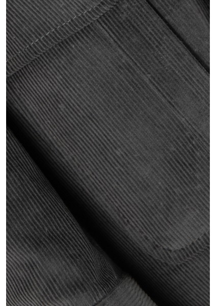 Erkek Trençkot Kadife Kumaş Kuşaklı Safari Cepli Modern Fit Mono Yaka Haki fiyatları