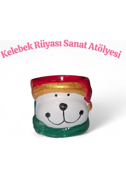 Noel Mumluk, Noel Köpek Figürlü Mumluk , 3 Adet indirimleri