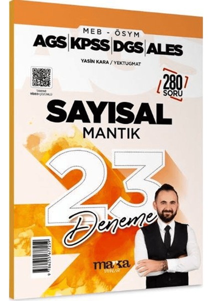 2026 Meb Ags Kpss Dgs Ales Sayısal Mantık 23 Deneme Tamamı Video Çözümlü