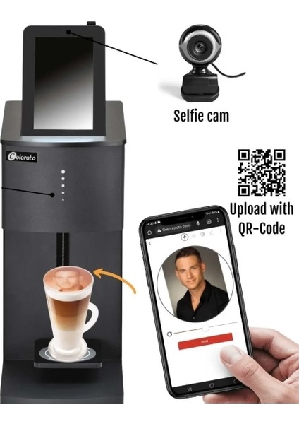 Kahve Baskı Makinesi - Kahve Yazıcısı