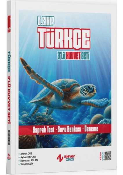 6. Sınıf Türkçe 3 Lü Kuvvet Serisi Seti