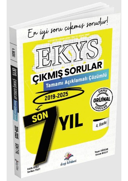 2025 Meb Ekys Müdür ve Yardımcılığı Çıkmış Sorular Son 7 Yıl Çözümlü