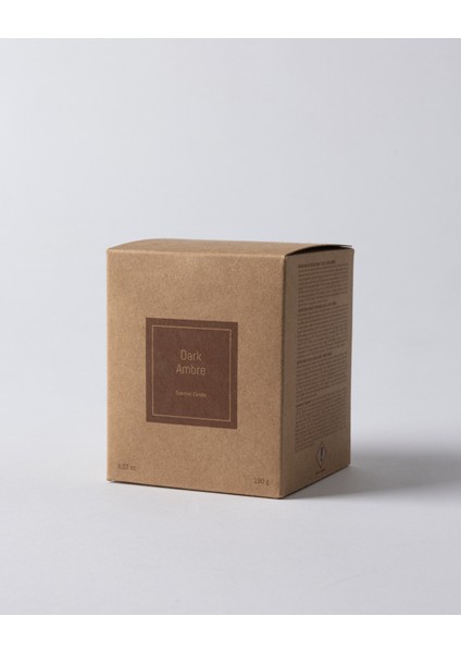 Répertoire Kokulu Bardak Mum - Dark Ambre - 190 gr