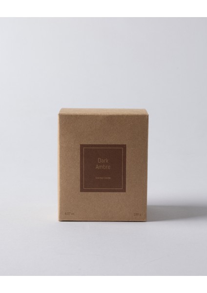 Répertoire Kokulu Bardak Mum - Dark Ambre - 190 gr