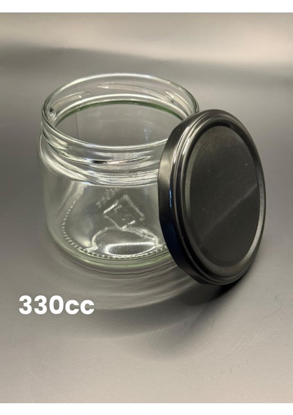 330CC Magnolya Kasesi Cam Kavanoz modelleri