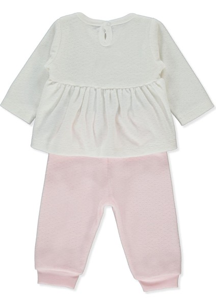 Kadife Patiksiz Pijama Takımı 2li (My Lıttle One) Pembe fiyatları
