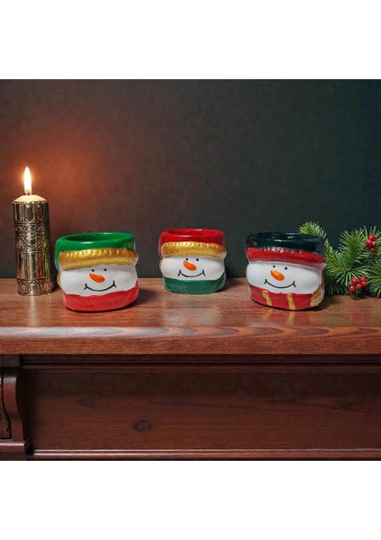 Noel Mumluk, Kardanadam Figürlü Mumluk, 3 Adet fiyatları