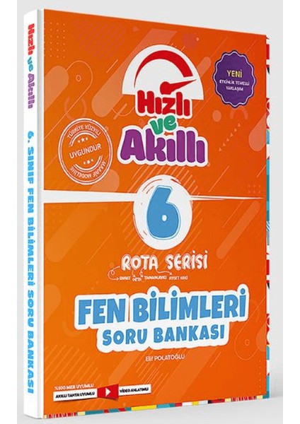 Hızlı ve Akıllı 6. Sınıf Fen Bilimleri Rota Soru Bankası