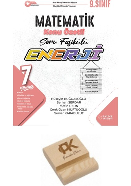 Palme 9. Sınıf Enerji Matematik Konu Özetli Soru Fasikülleri + Telefon Standı