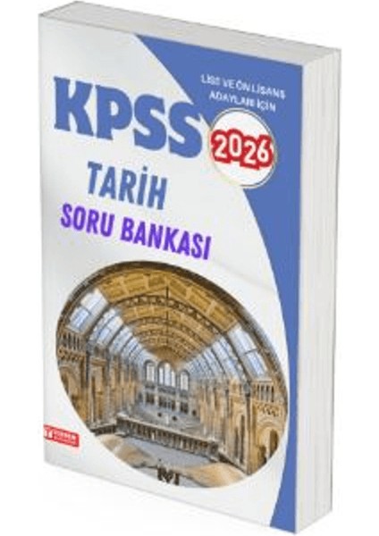 2026 Kpss Lise ve Önlisans Tarih Soru Bankası