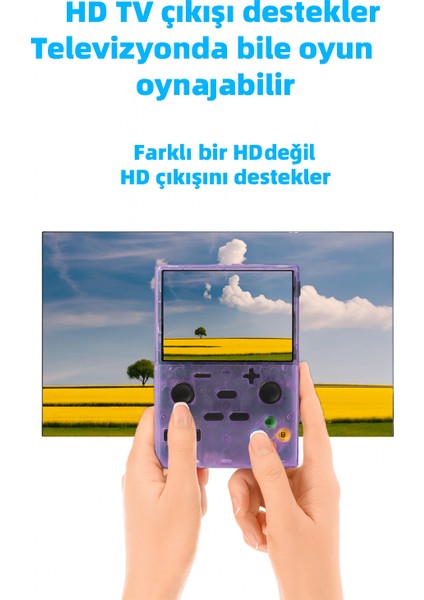 XGB35 Kablosuz Oyun Konsolu – Çift Kollu Taşınabilir Retro Video Oyun Konsolu Kulaklık Hediyeli fırsatları