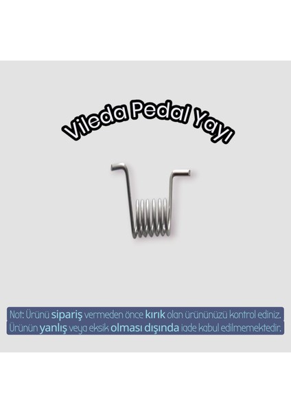 Temizlik Seti Eski Seri Pedal Yayı