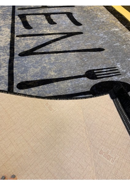 Baiter Model Lateks Deri Taban Saçaklı Mutfak Halısı fiyatları