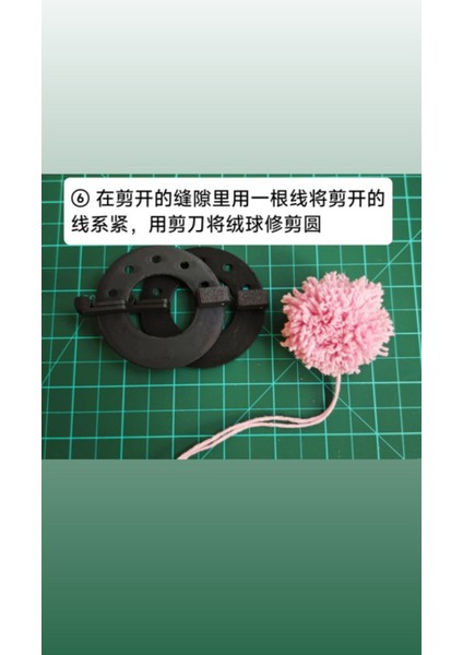 Ponpon Aparatı Pompom Yapma Aleti 2 Adet fırsatları