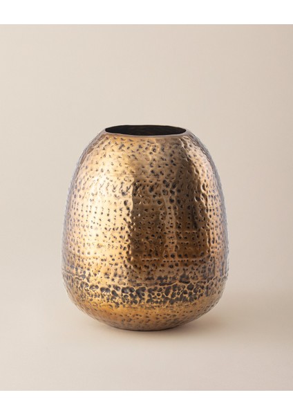 Aurelia Vintage Vazo - Pirinç