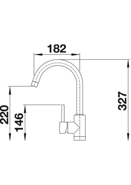 Siyah Delta Mutfak Bataryası Sıcak Soğuk Çift Su Girişli 5 Garantili Mutfak Eviye Bataryası fiyatları
