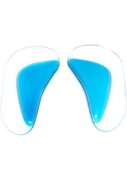 Ark Desteği Jel Düz Tabanlık Silikon Ayak Tabanı Boşluk Doldurucu