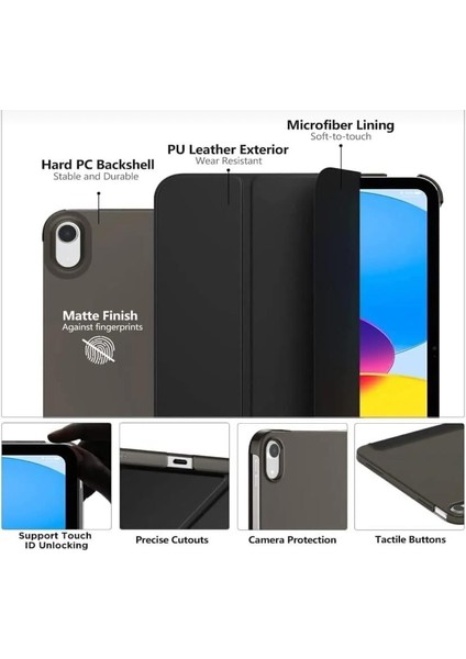 Ipad Uyumlu Smart Flip Cover Akıllı Uyku Modlu Tablet Kılıfı fırsatları