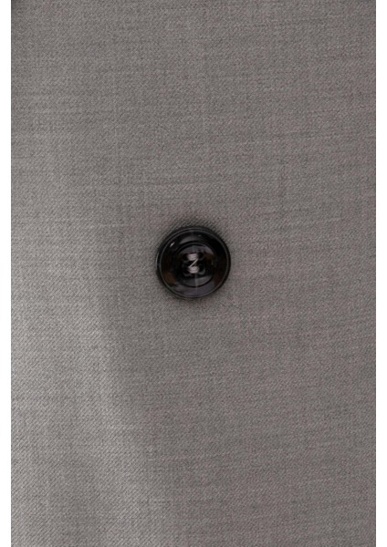 Erkek Kruvaze Takım Elbise Kırlangıç Yaka Yarım Astar Torba Cep Modern Fit A.gri indirimleri