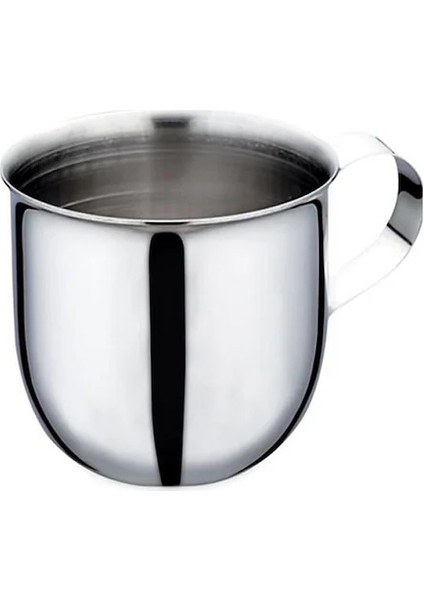 304 Kalite Paslanmaz Kulplu Bardak 6 Adet