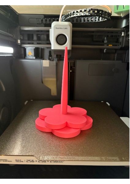 Dönebilen Yumak Tutucu Çiçek Desenli 3D Baskı Yumak Ipi Tutucu / Iplik Düzenleyici Aparat fiyatları