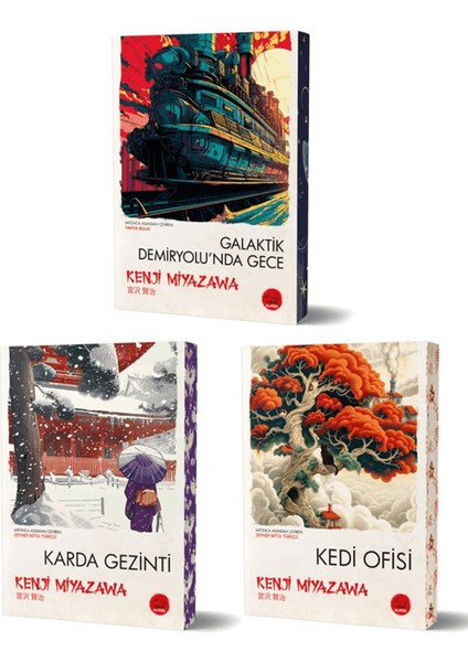 Kenji Miyazawa Seti (3 Kitap Takım)