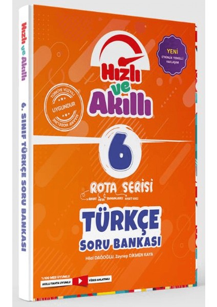 Hızlı ve Akıllı 6. Sınıf Türkçe Rota Soru Bankası