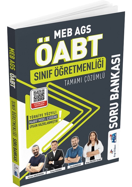 2026 Öabt Meb-Ags Sınıf Öğretmenliği Soru Bankası Çözümlü
