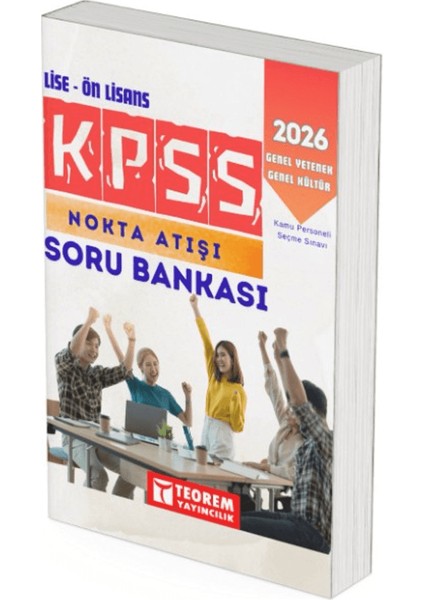 2026 Kpss Lise - Ön Lisans Genel Yetenek Genel Kültür Nokta Atışı Soru Bankası
