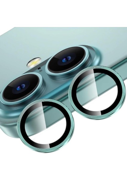 Iphone Uyumlu Temper Camlı Alüminyum Kamera Lens Koruyucu