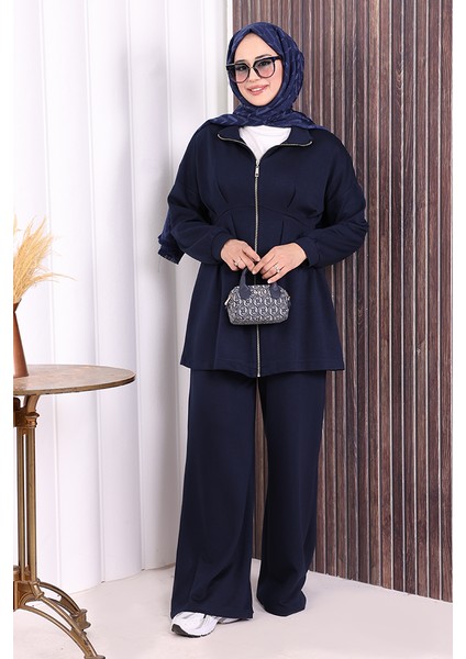 Fermuarlı Ikili Oysho Takım 6058 Lacivert fiyatları