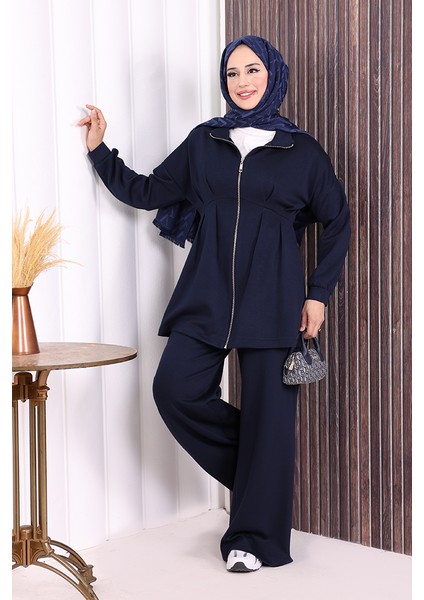 Fermuarlı Ikili Oysho Takım 6058 Lacivert indirimleri