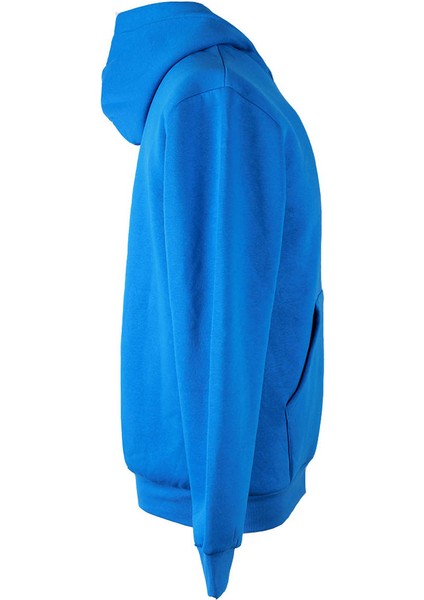 Kapüşonlu Kanguru Cep 3 Iplik Şardonlu Mavi Erkek Sweatshirt 5281 fiyatları