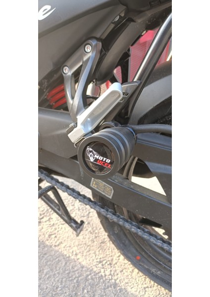 Tvs Apache Rtr 200 Uyumlu Egzoz Koruma Takozu