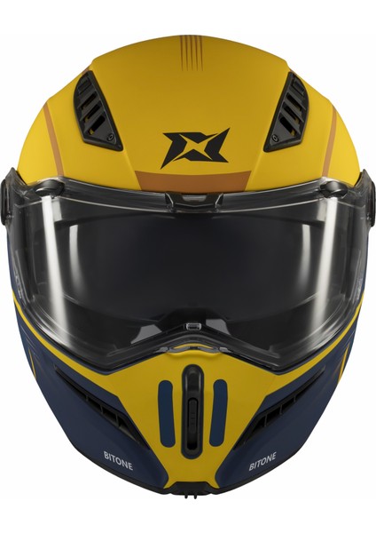 Ghostfighter Sv Bitone C13 Yellow Motosiklet Çene Açılır Kask modelleri