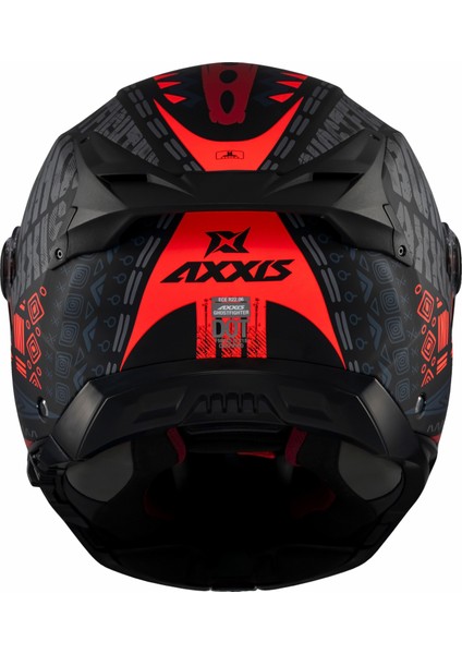 Ghostfighter Sv Boho C3 Kırmızı Motosiklet Çene Açılır Kask indirimleri