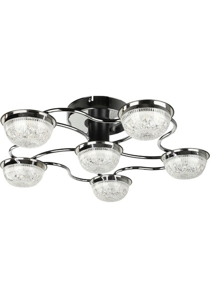 Petrov Ledli 6.lı Avize Krom Kaplama fiyatları