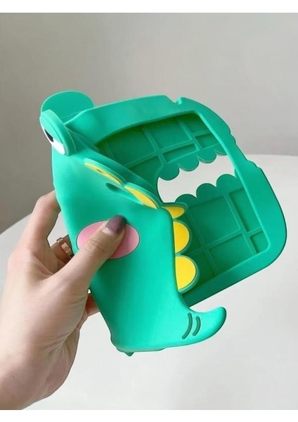 Dinazor Karakterli Dayanıklı Çocuk Tablet Kılıfı Standlı Eğlenceli Koruyucu Kapak fırsatları