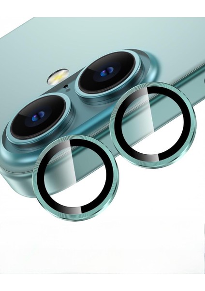 Iphone Uyumlu Temper Camlı Alüminyum Kamera Lens Koruyucu