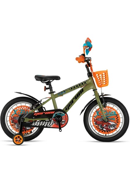 X-Force - 20" Mtb - 10' - Vitessiz - V.b - Mat Haki/turuncu