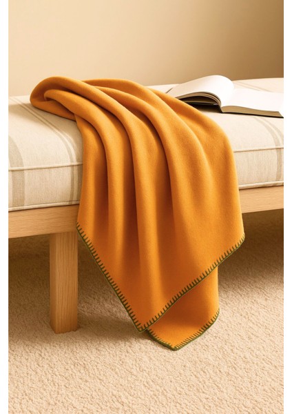 Ultra Soft Çoban Dikişli Polar Tv / Koltuk Battaniyesi 120X160CM