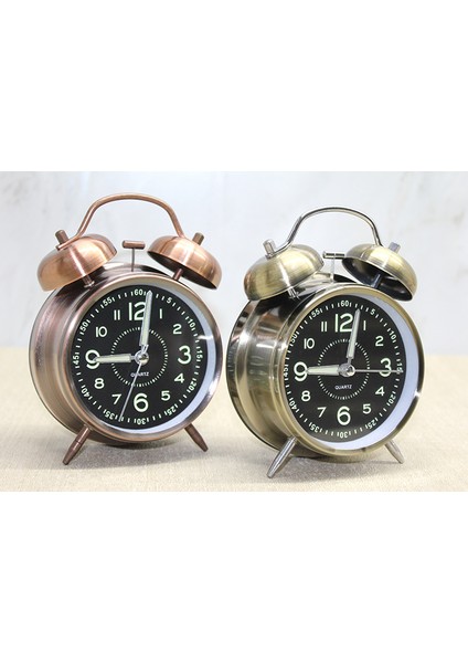Antik Metal Çalar Saat 1